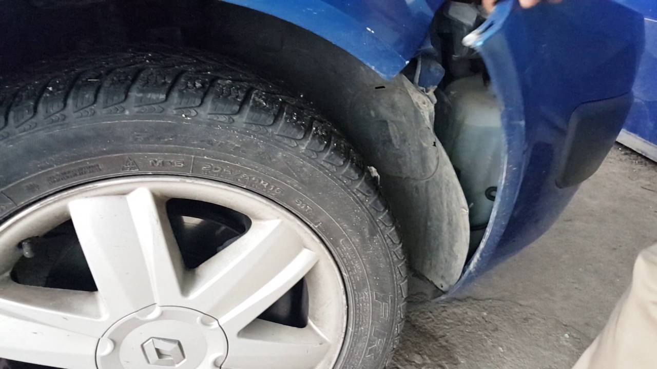 Megane 2 ön tampon sökümü