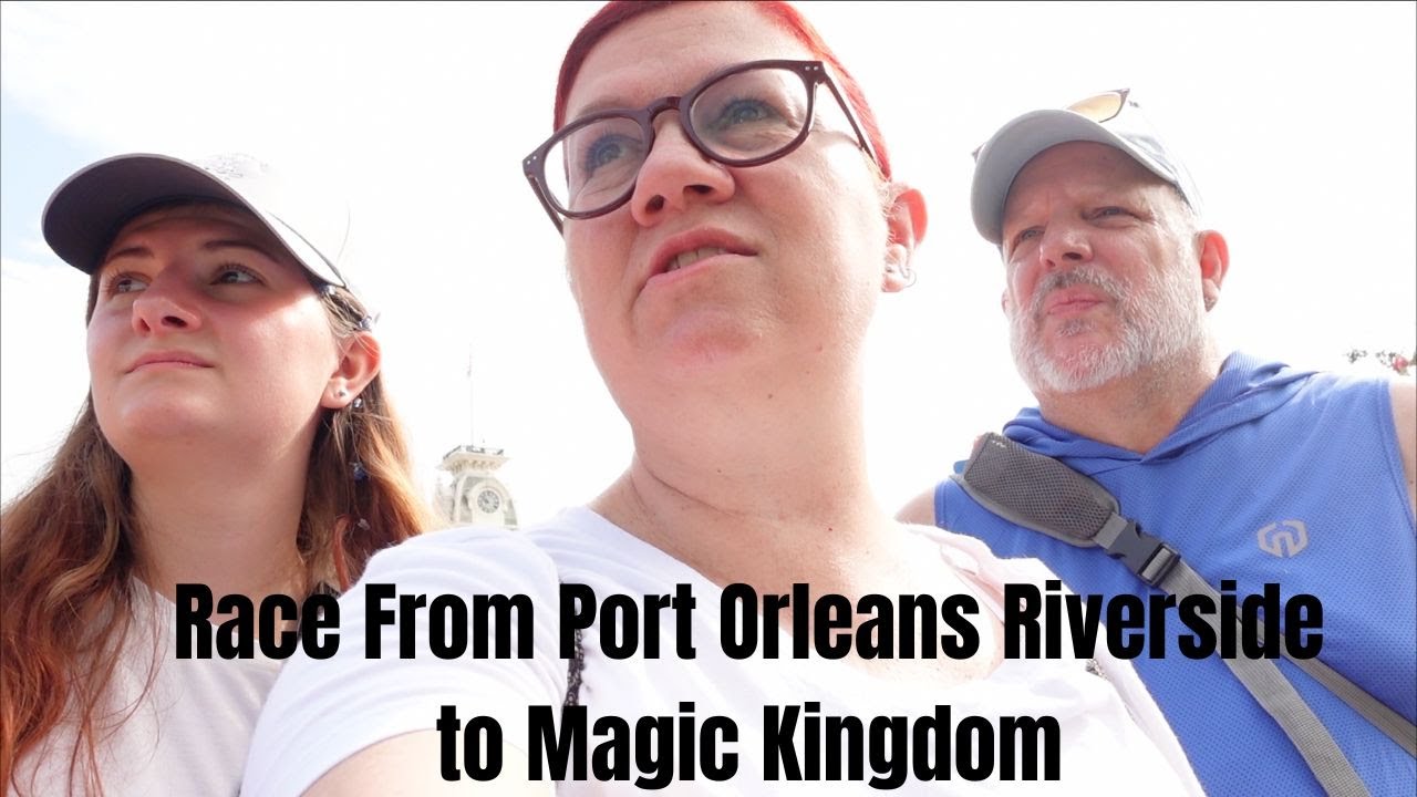 RACE from Port Orleans Riverside to Magic Kingdom / WHO WINS?
