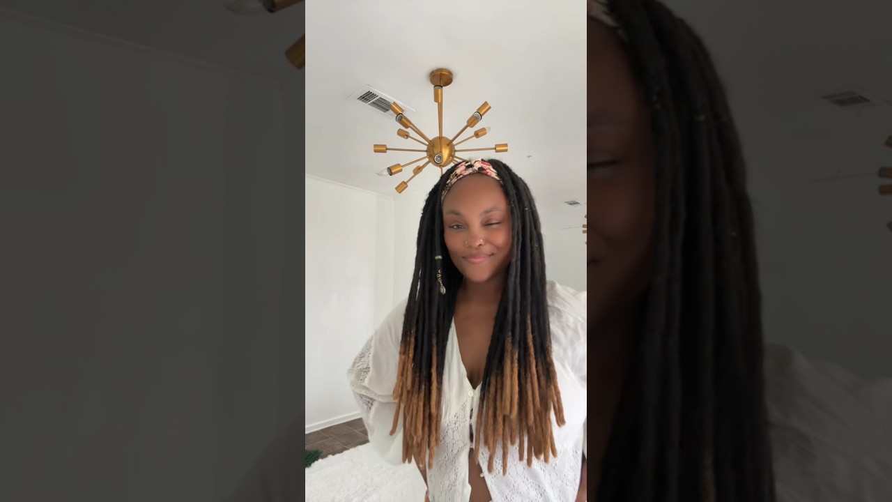⁠Temporary Loc Extensions! REUSABLE Locs by @mimosa_dreadlocks