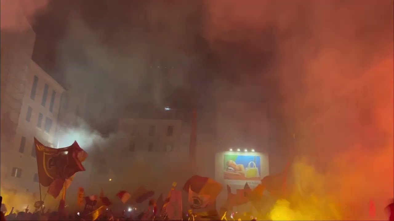 Auguri AS Roma - Cori Romanisti 22 Luglio 2023