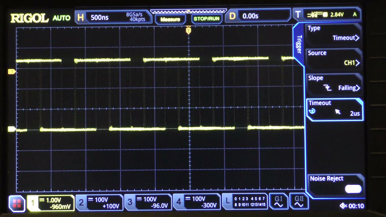 TTT393 Rigol MSO5000 Using Timeout Trigger