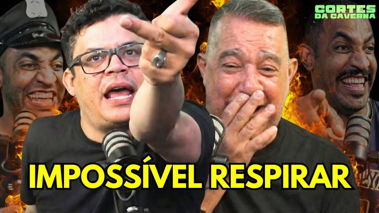 IMPOSSÍVEL NÃO RIR | Emersson Ceará e Sgt Castro no Caverna do Ogro