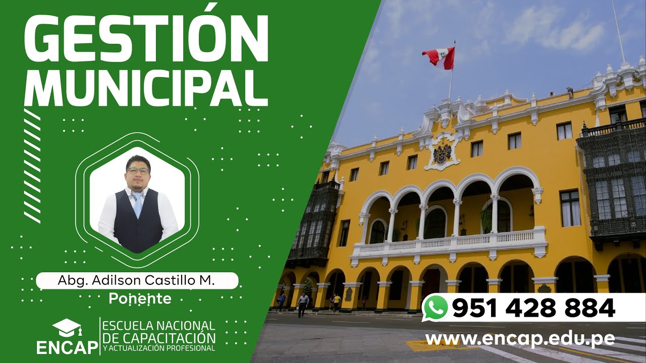 CURSO: GESTIÓN MUNICIPAL 2025