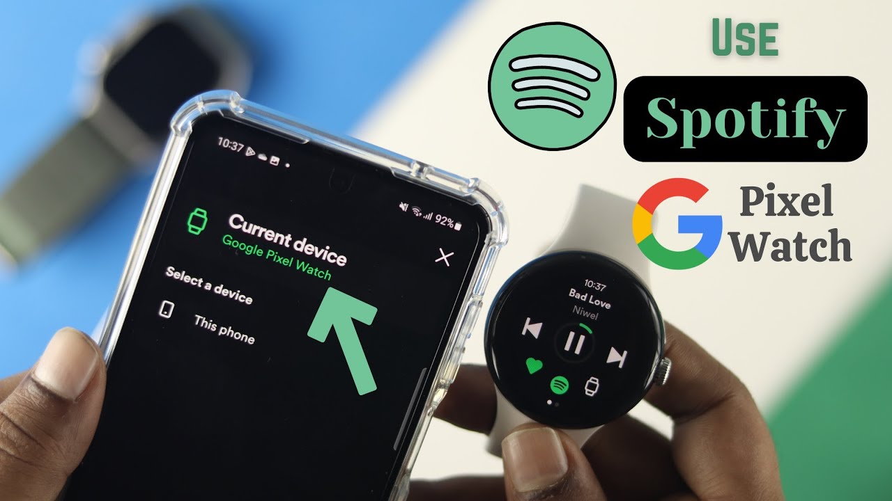 Как использовать Spotify на Google Pixel Watch без телефона Android!