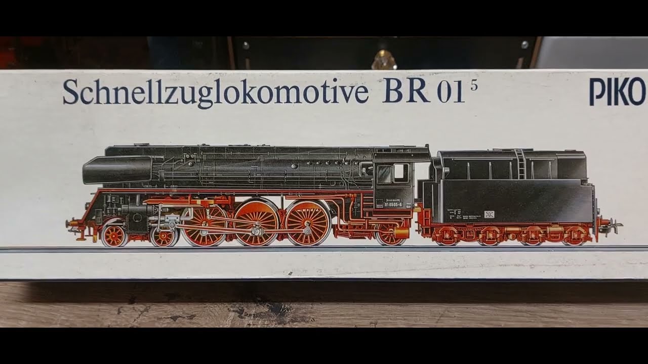 Digitalisierung BR01 von Piko alte DDR Ausführung