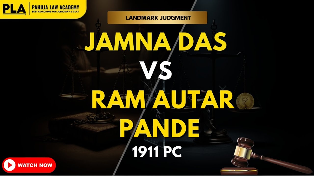 Jamna Das Vs Ram Avtar 1911PC l Privity of Contract#Contractlaw l Landmark Judgment l PLA