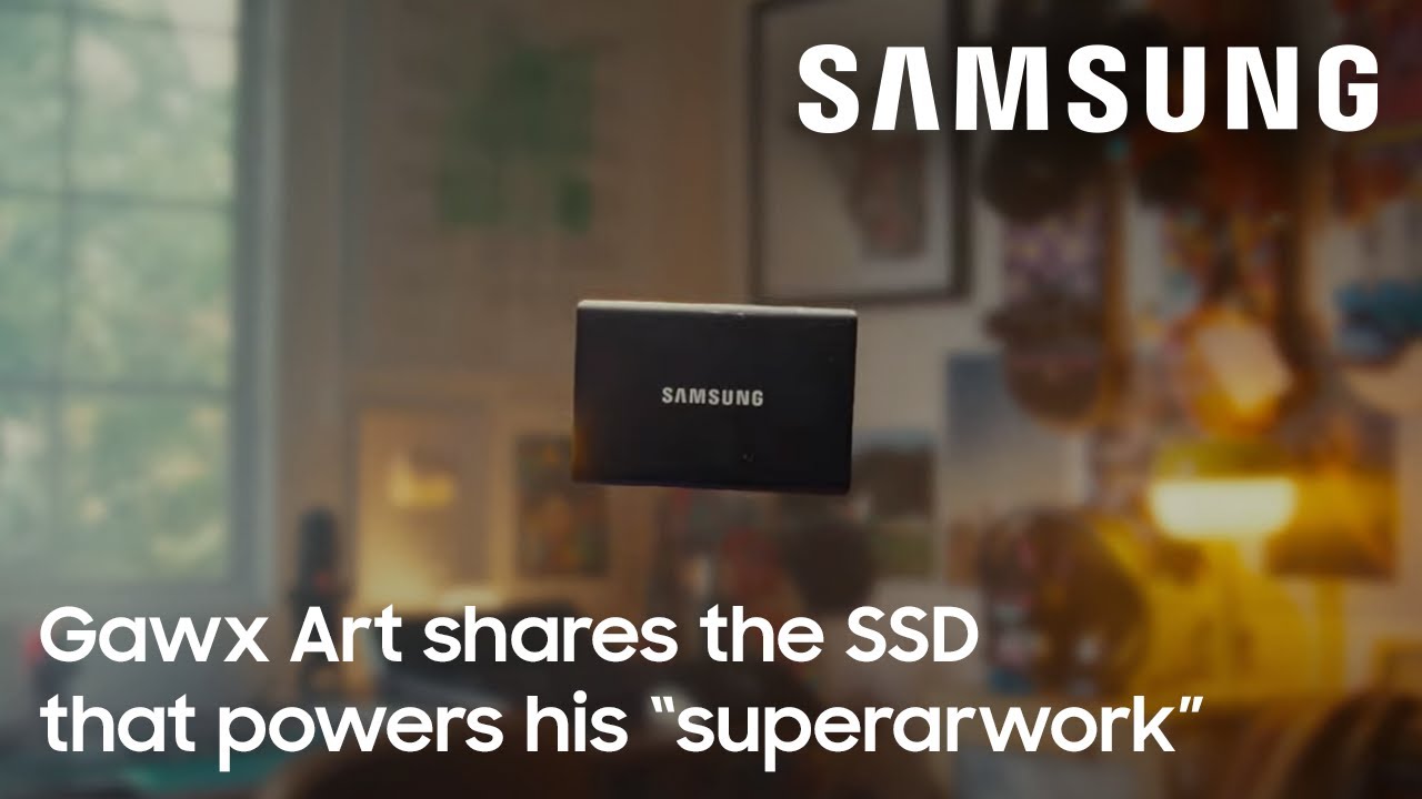 Gawx Art shares the SSD that powers his &ldquo;superartwork&rdquo; | Samsung