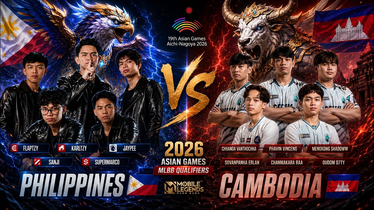 PHILIPPINES vs CAMBODIA 2026 Asian Games MLBB Qualifiers [Game 3] #mobilelegends #mlbbheroes #mlbb