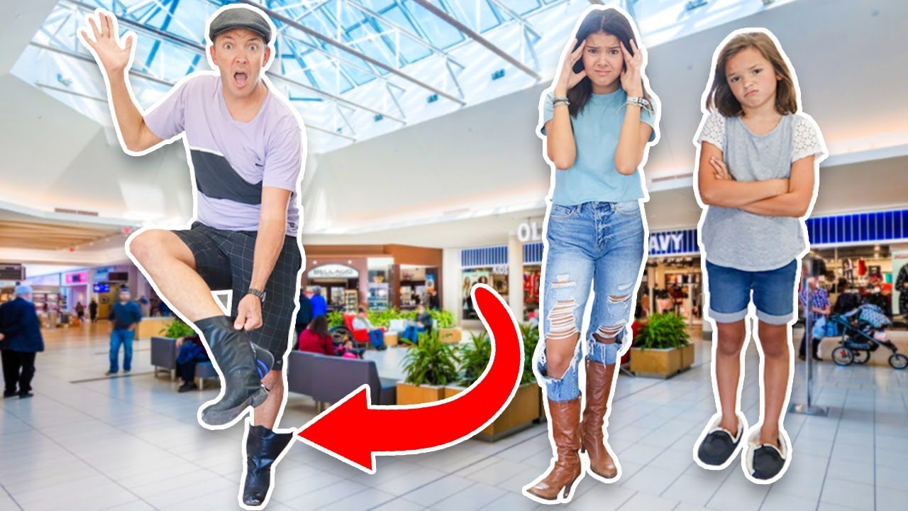 LAST to STOP WEARING sibling's SHOES!  Wins a NEW PAIR of SCHOOL SHOES!