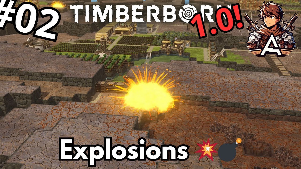 Timberborn FR Ep.2 – Patates, Expansion et Explosions sur les Vestiges Humains 🥔💣