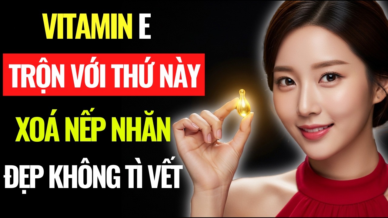 Trẻ Lại 10 Tuổi Chỉ Từ 1 Viên Vitamin E: 7 Cách Để Da Trắng Phát Sáng| Góc Nhìn Trí Tuệ.
