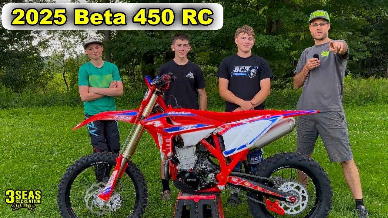 2025 Beta 450 RC Review: Real Raw Reactions & GNCC Woods Test with #3SRTV Crew!