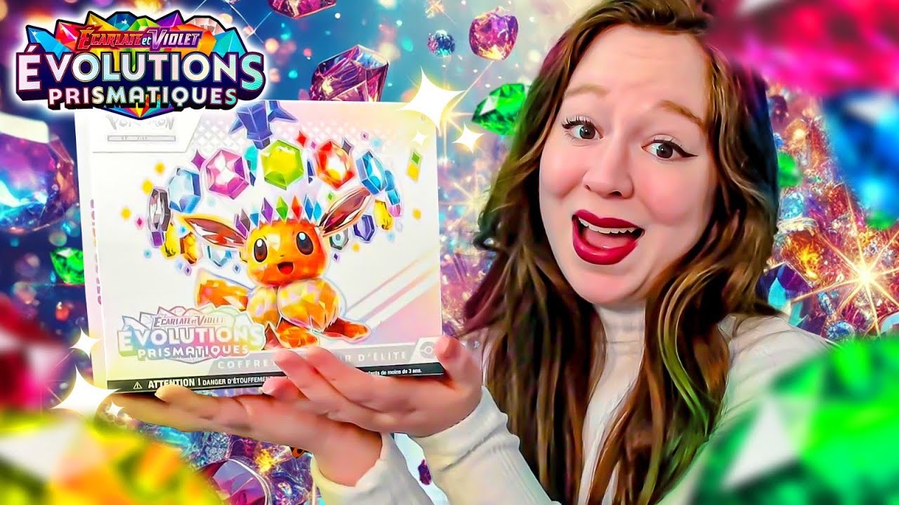 UNE INCROYABLE CARTE ALTERNATIVE ! OUVERTURE ELITE TRAINER BOX POK&Eacute;MON &Eacute;VOLUTIONS PRISMATIQUES !