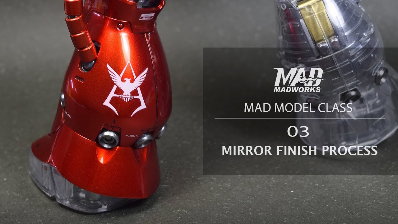 MAD MIRROR FINISH PROCESS-POLISHING DECAL | MAD 拋光教學系列3-消除水貼段差
