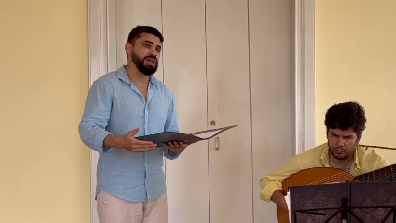 Sigismondo d'India: Piangono al pianger mio - Felipe Dias (tenor) & Jo&atilde;o Raone (theorbo)