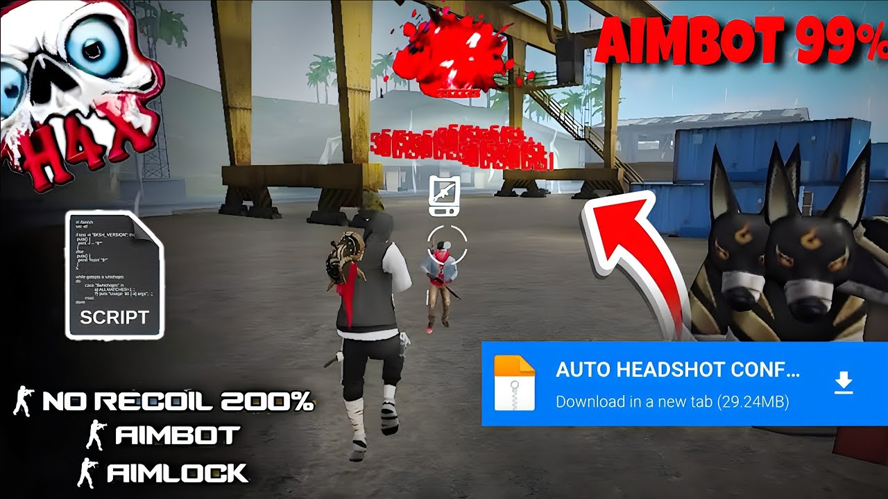 Free Fire Auto Headshot Config File🎯🌠 Macro Aimbot + No Recoil Regedit ‼️ Antiban VIP Script 👽