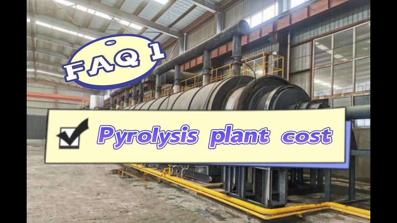 Latest pyrolysis waste rubber tyre plastic oil recycling plant price, pyrolysis machine reactor cost