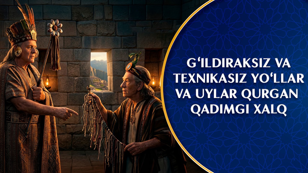 G‘ildiraksiz va Texnikasiz Yo‘llar va Uylar Qurgan Qadimgi Xalq I Afsona va haqiqat