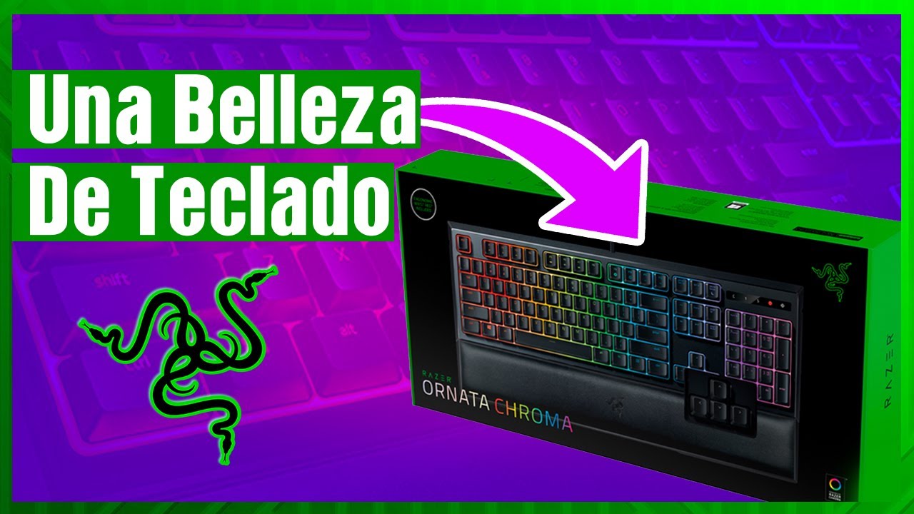 Descubre Razer Ornata Chroma ✅  [Un Teclado Gamer que Querrás Tocar] 😍🔥