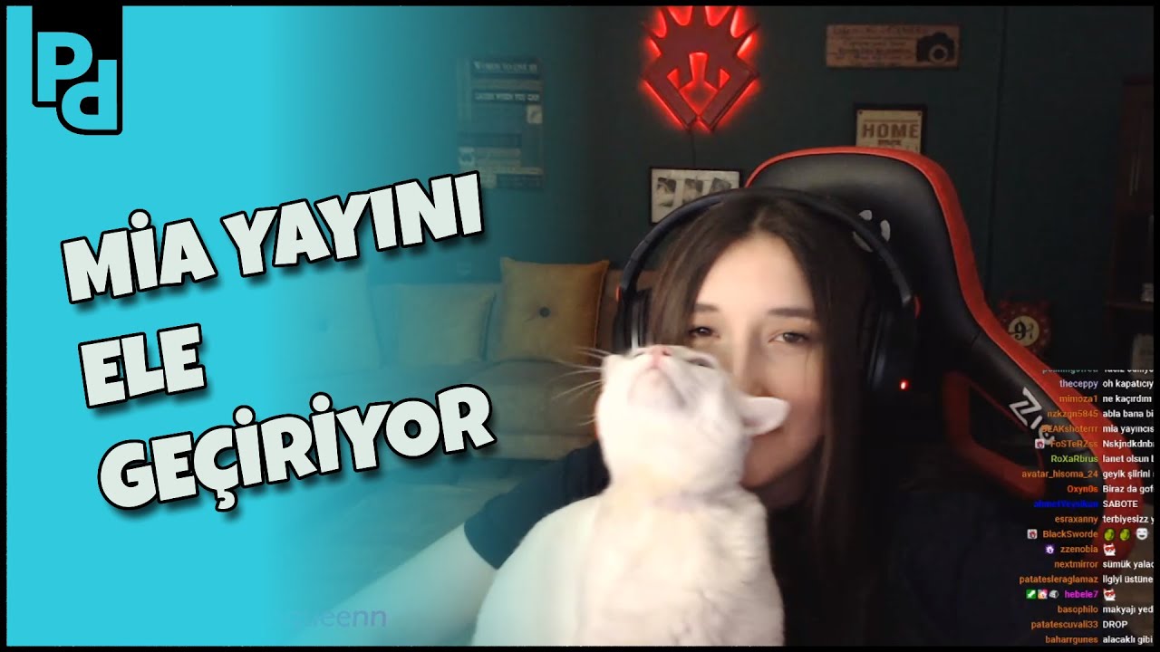 Pqueen - Mia Yayını Ele Geçiriyor !