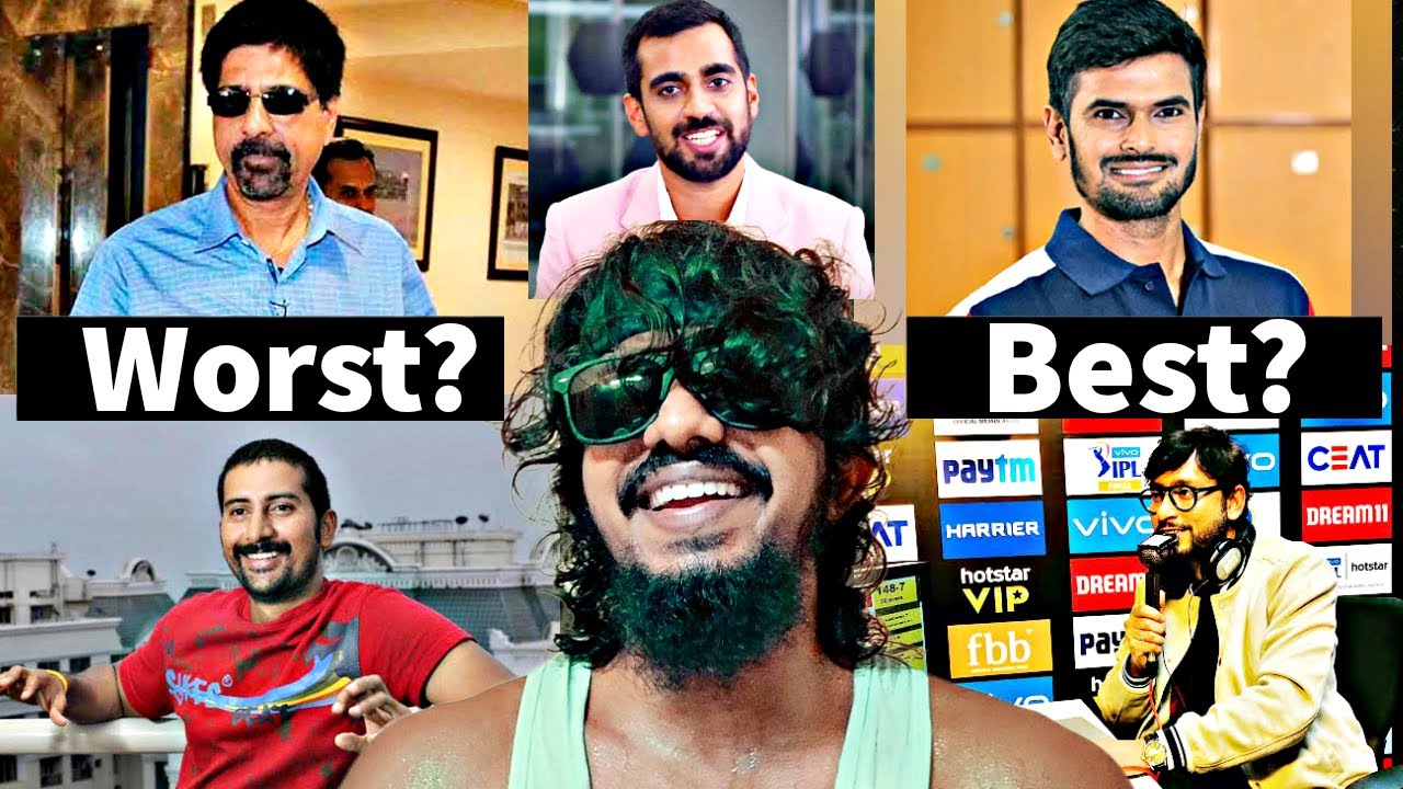 Ranking Star Sports Tamil Commentary Team From Worst to Best