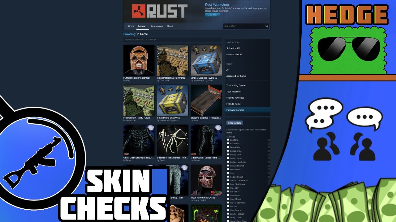 Rust Workshop Skin Checks (October 7 2025)