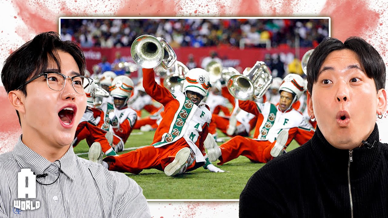 Koreans react to The Most Insane HBCU Marching Band!