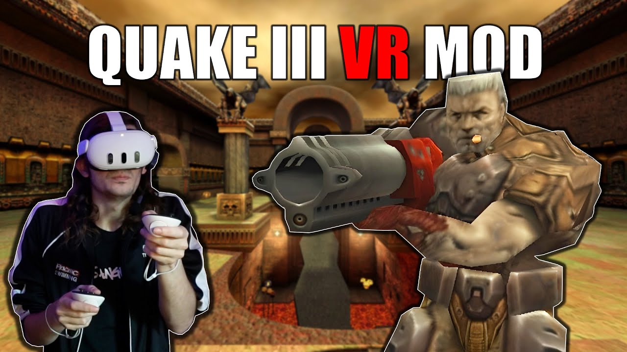 Этот мод Quake III VR для Quest 3 УДИВИТЕЛЬНЫЙ...