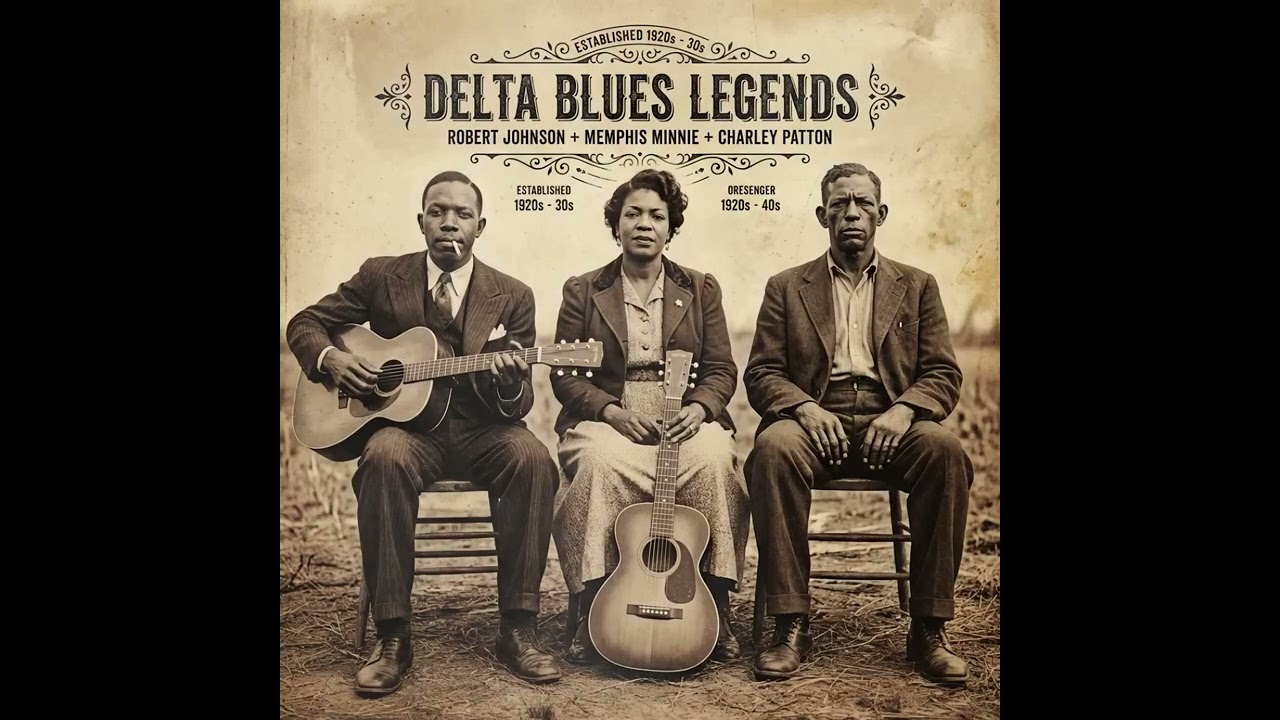 Charley Patton, Robert Johnson & Memphis Minnie &ndash; Delta Blues Before the World Knew ｜Field Recording