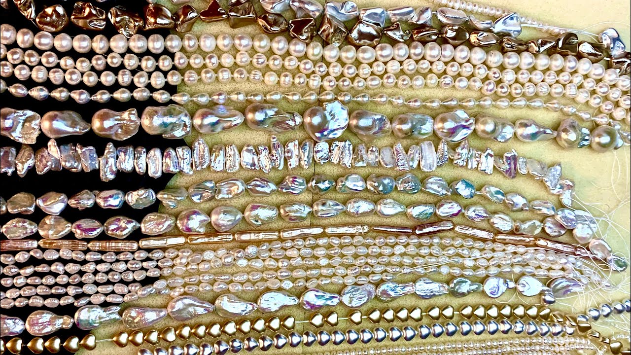 РАСПАКОВКА ЖЕМЧУГ/ Baroque/ Keshi/ Shell…💎Качество ААА