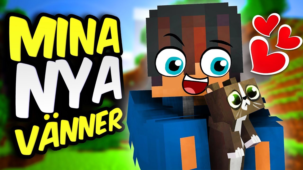 MINA FÖRSTA VÄNNER I MINECRAFT | Den Flygande Ön #3