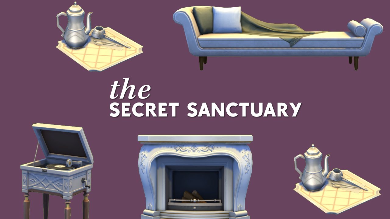 SECRET SANCTUARY Kit Overview | Sims 4