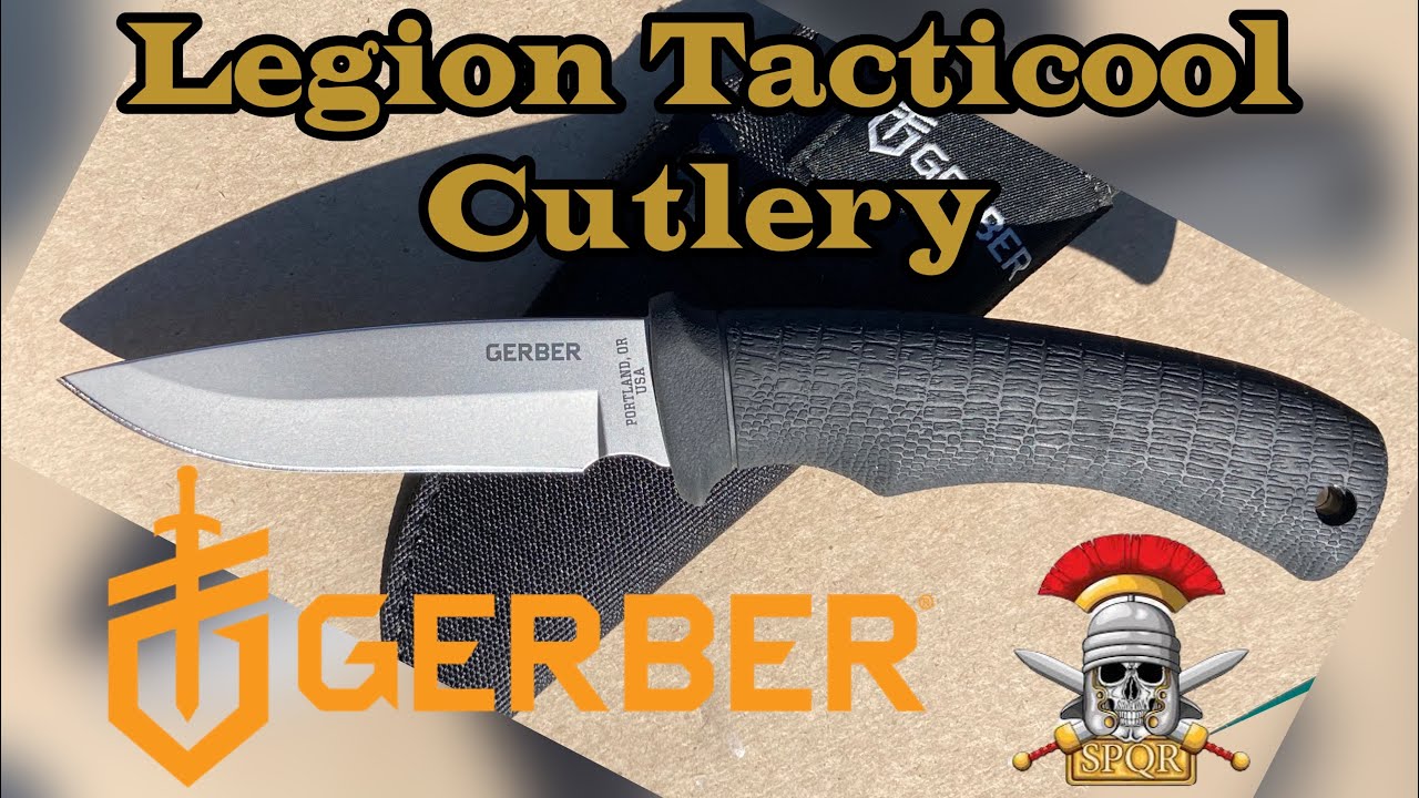 Gerber Gator Fixed Blade.  Like, Share, Subscribe!!!