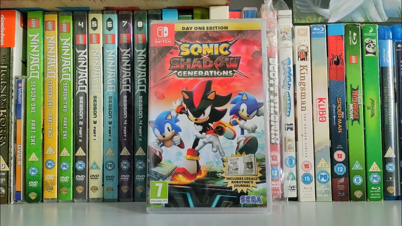 Sonic X Shadow Generations Unboxing