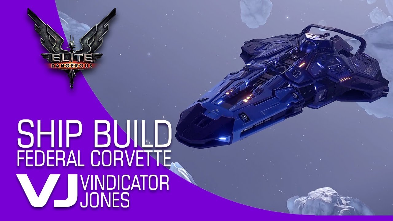 Federal Corvette - Vindicator Jones Ship Build.