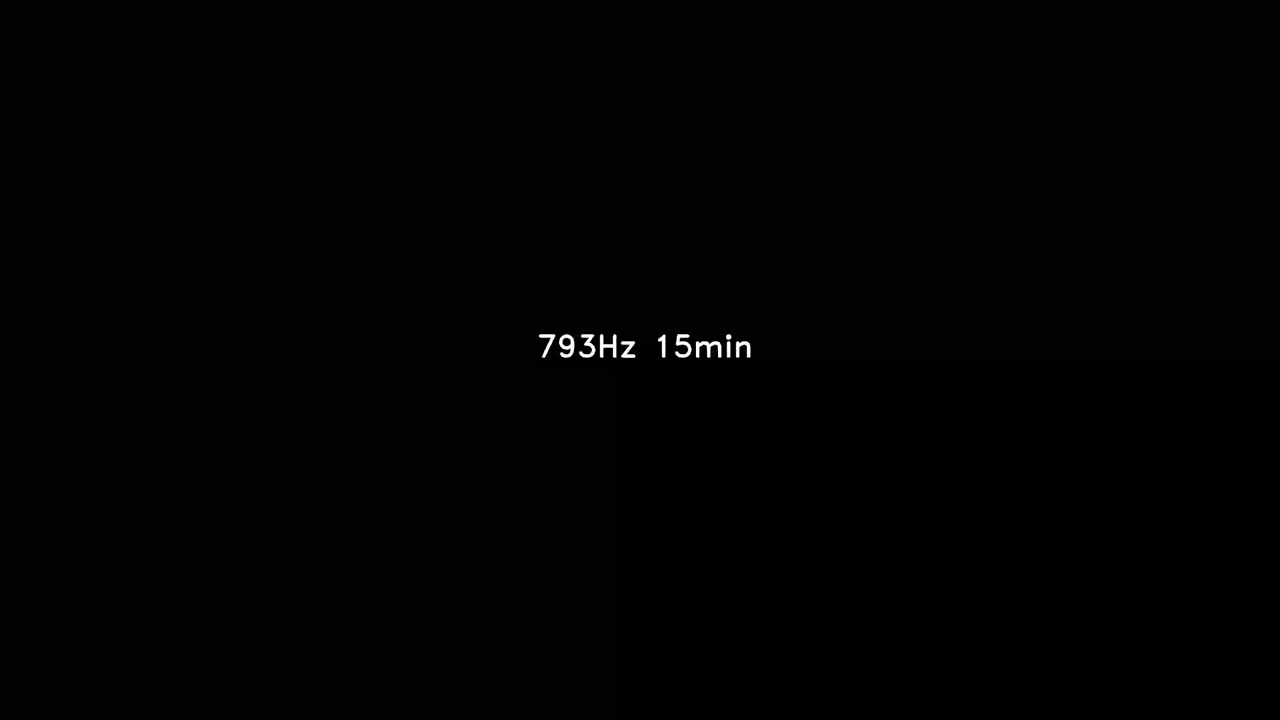 793 Hz 15min sine sound wave