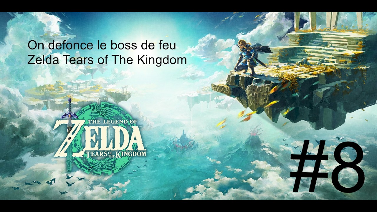 On defonce le boss de feu Zelda Tears of The Kingdom !!! #8