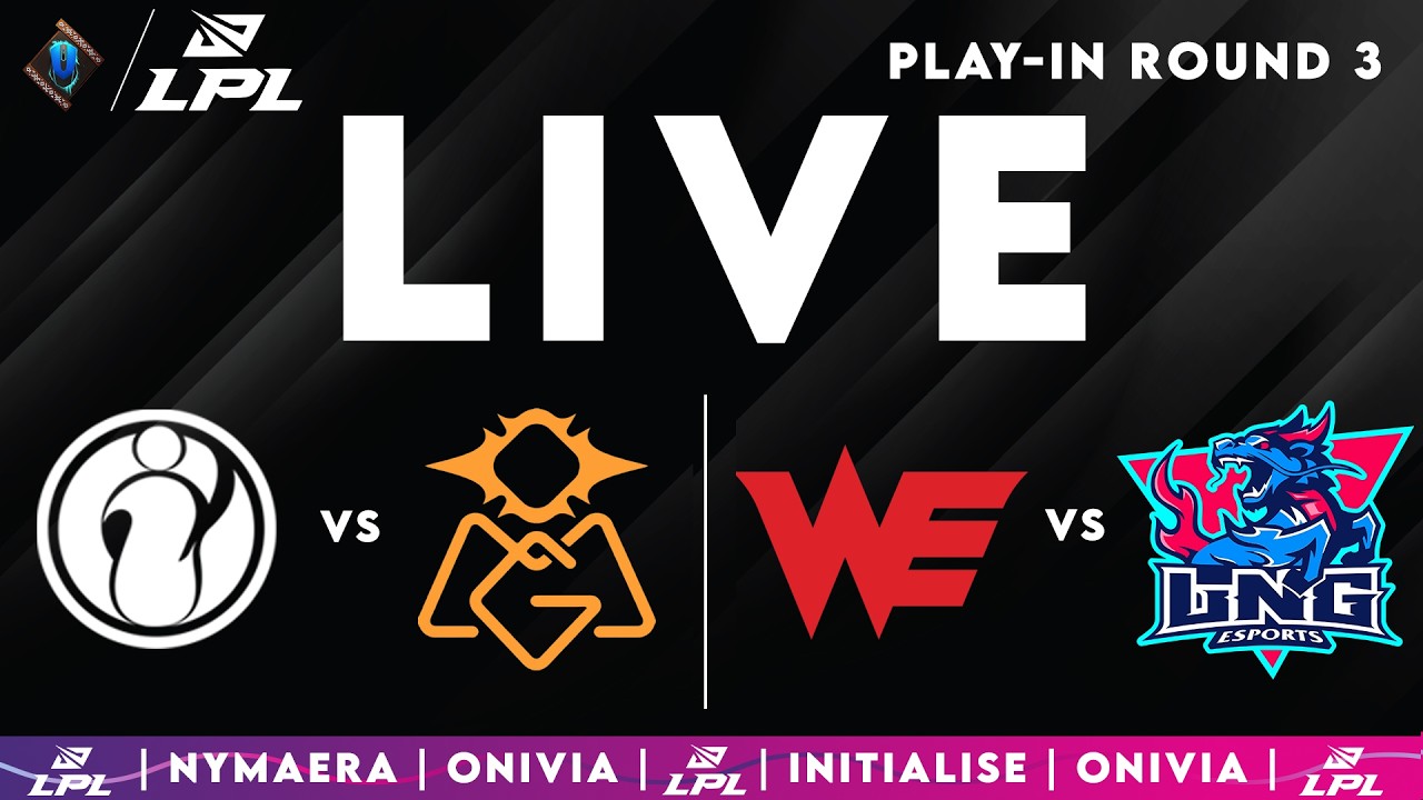 LPL 2026 Live Split 1 | LPL English Playoffs with Nymaera & Initialise IG vs OMG | WE vs LNG