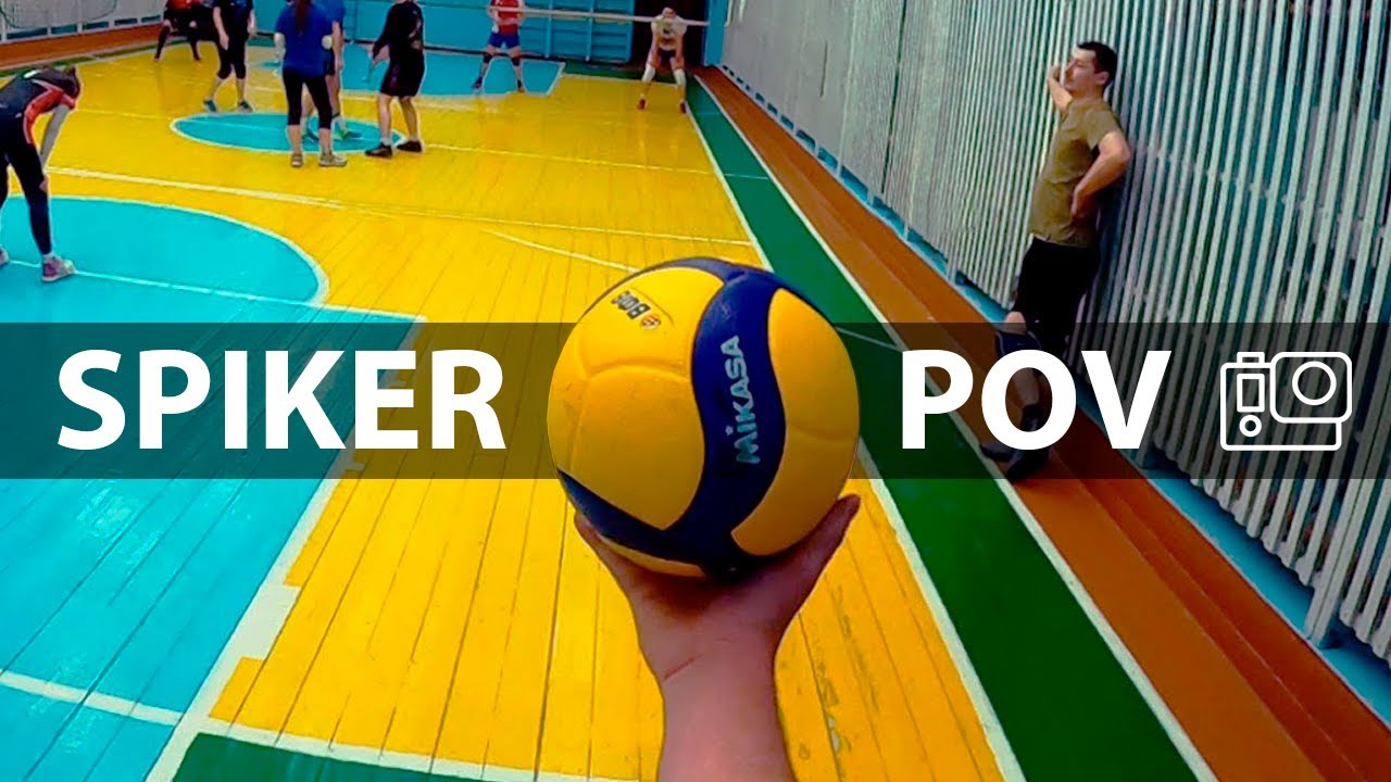 Volleyball First Person | Wing Spiker - Highlights POV/Amateur Volleyball