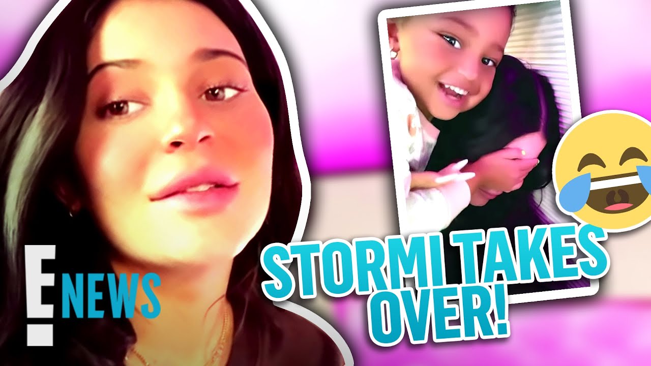 Stormi Webster Impersonates Mom Kylie Jenner on Instagram | E! News