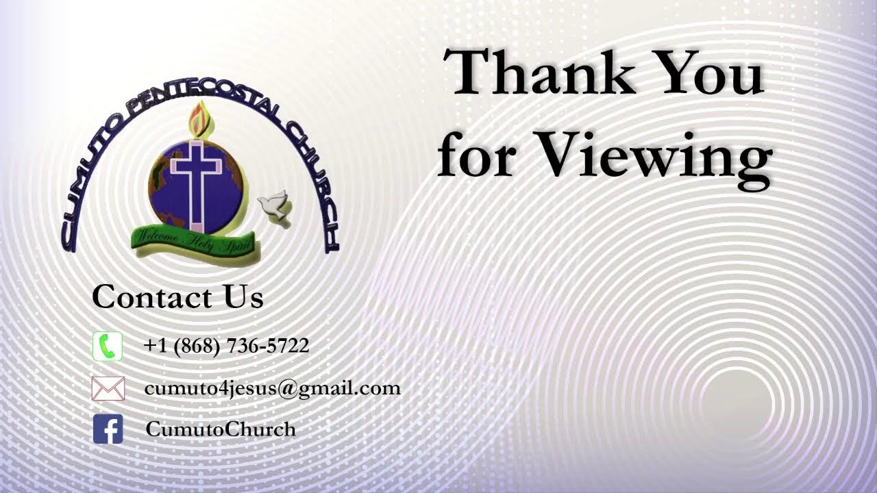 Cumuto Pentecostal Church Livestream