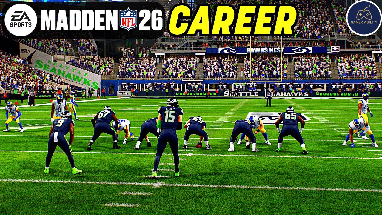 MADDEN 26 Superstar Mode Career Part 12 - SEAHAWKS VS RAMS!