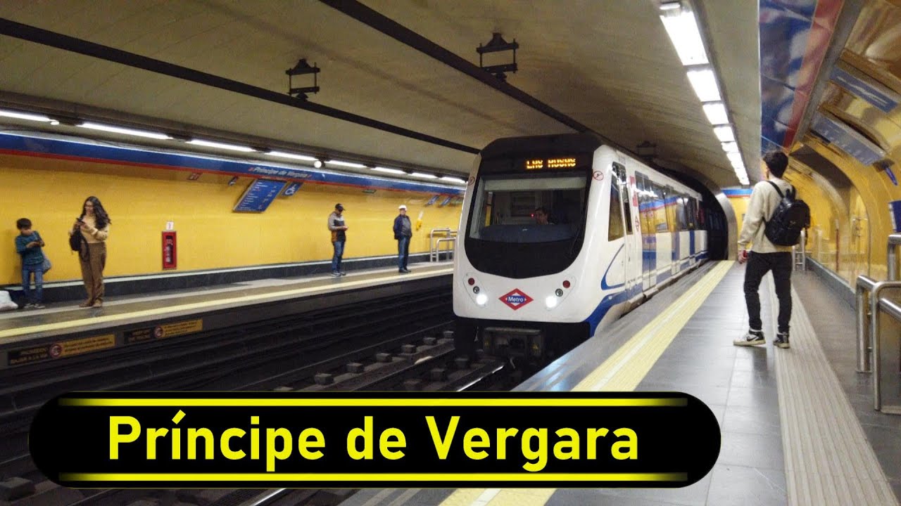 Metro Station Príncipe de Vergara - Madrid 🇪🇸 - Walkthrough 🚶