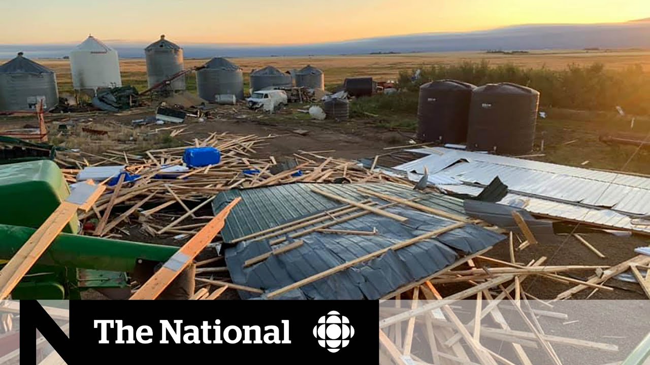 Tornadoes tear up southern Saskatchewan, destroy farms