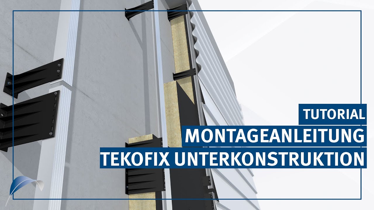 TEKOFIX - Für Fassaden ohne Wärmebrücken - Montage