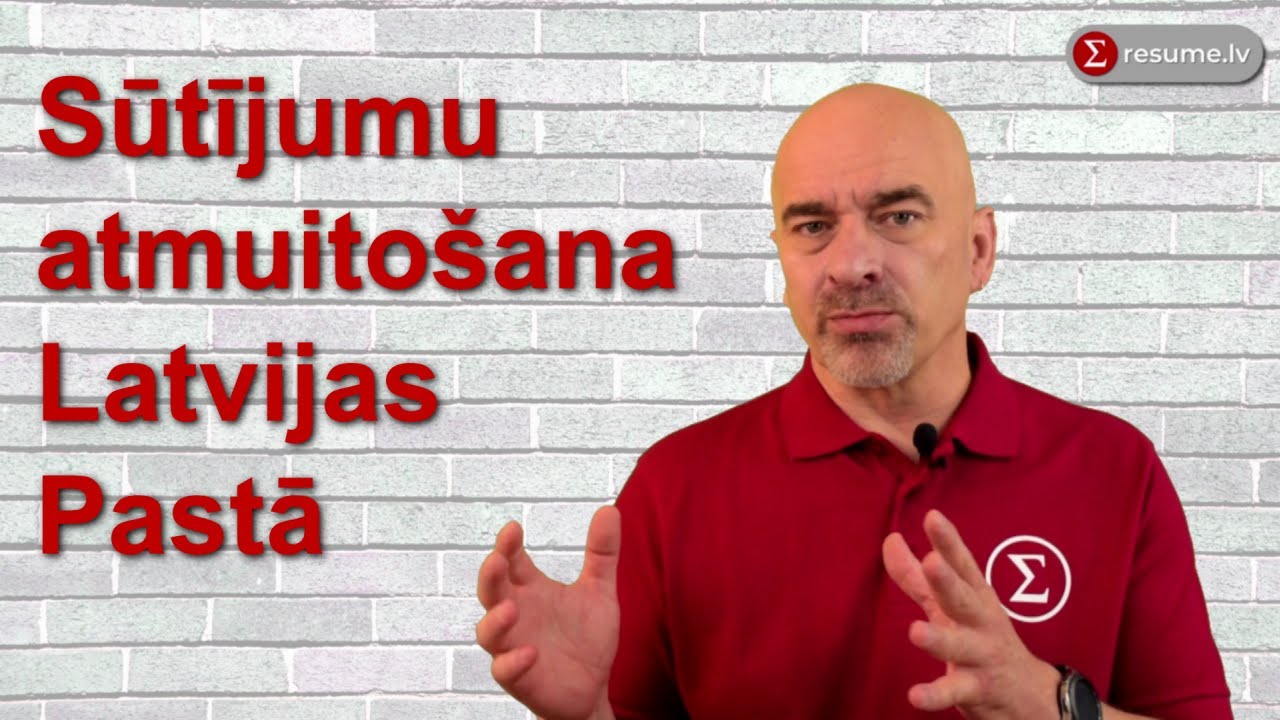 Kā atmuitot sūtījumu ar Latvijas Pasta lietotni