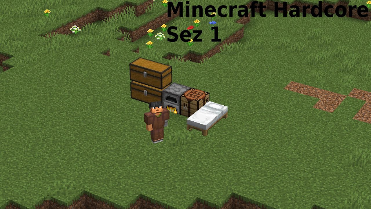 Minecraft Hardcore continuam casa etc