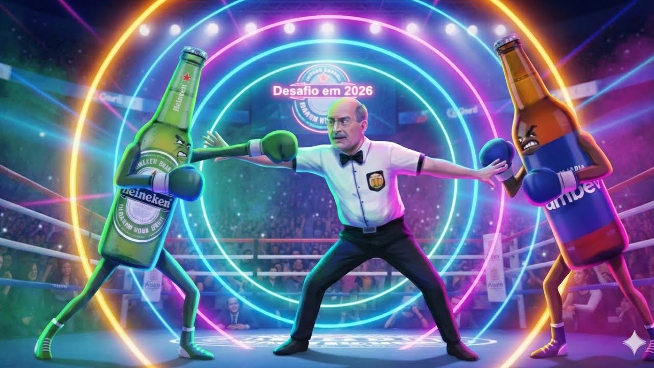 AMBEV OU HEINEKEN:   QUAL  A MELHOR CERVEJARIA EM 2026? - A BRIGA DE GIGANTES