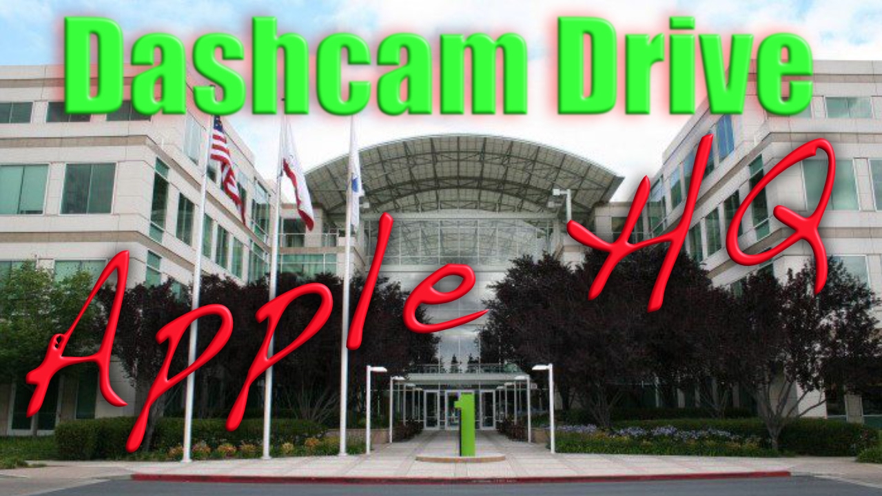 Driving Infinite Loop Apple HQ - Full Dashcam of the Loop