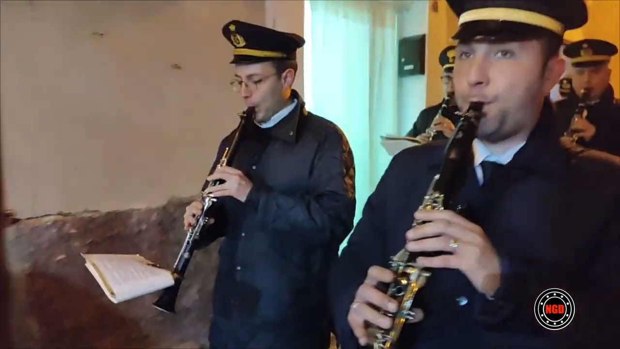 Marcia Funebre Pietà Banda Filarmonica Bitontina 22/3/24 Bari Processione Addolorata
